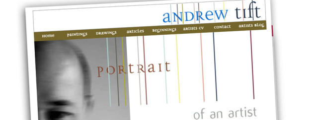 Portrait Artists Website Design